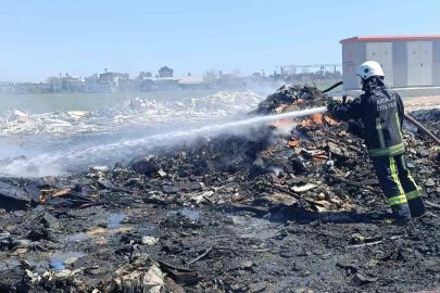 Çöp ve hurdalar yine alev aldı vatandaşlar duruma isyan etti