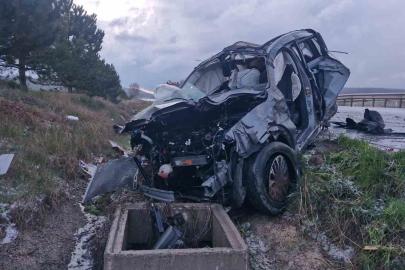 Çorum’da aynı noktada iki farklı trafik kazası: 1 ölü, 3 yaralı