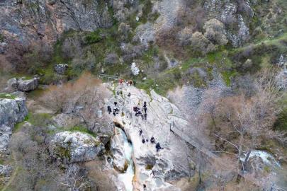 Çorum’da mest eden ilkbahar manzaraları