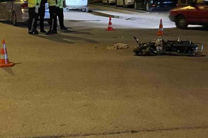 Çorum’da otomobil ile motosiklet çarpıştı: 1 yaralı