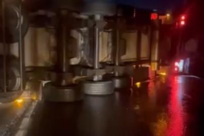 D-650’de zincirleme kaza: Kilometrelerce araç kuyruğu oluştu