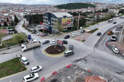 Darıca trafiğini rahatlatacak adım: Tuzla-Battalgazi kesişiminde kavşak çalışması başladı