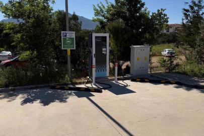 Datça Devlet Hastanesi’nde elektrikli araç şarj dönemi başladı