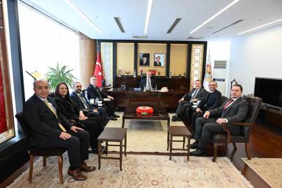 Denizli OSB Yönetiminden Vali Yavuz Selim Köşger’e ziyaret