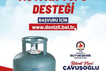 Denizli’de mutfak bütçesine 1,3 milyonluk destek