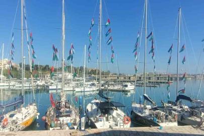 Denizlili gönüllü Salih Tekin Sumud Filosuna katılmak için İtalya’da