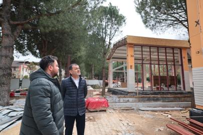 Denizli’nin modern sosyal tesisi hızla yükseliyor