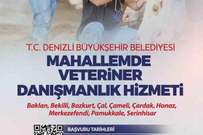 Denizli’nin veteriner danışmanlık hizmeti projesinde yeni dönem başlıyor