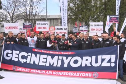 Devlet Memurları Konfederasyonu Genel Başkanı Kaya: "Memurumuz ayın sonunu getirecek maaşlara erişene kadar mücadelemizi sürdüreceğiz"