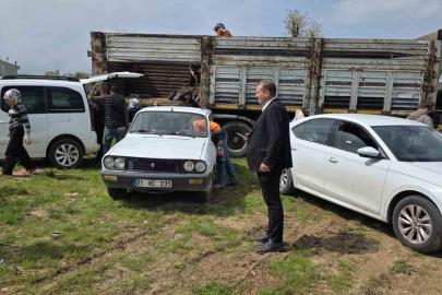 Dicle’de çiftçilere yüzde 100 hibeli bin 176 adet fıstık çöğürü dağıtıldı