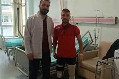 Dinarsporlu Ramazan Demir’e başarılı ameliyat