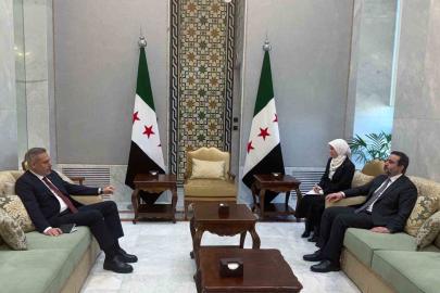 Dışişleri Bakanı Fidan, Suriyeli mevkidaşı Şeybani ile bir araya geldi