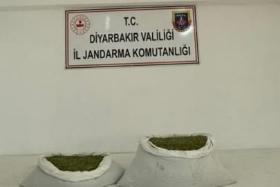 Diyarbakır’da 14 buçuk kilo uyuşturucu ele geçirildi