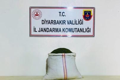Diyarbakır’da 22 kilo esrar ele geçirildi