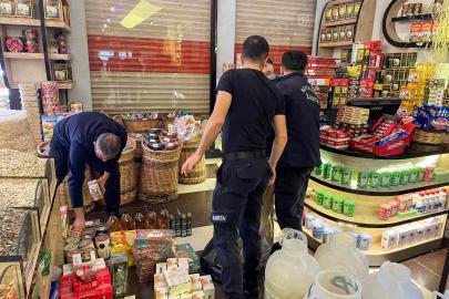 Diyarbakır’da tarihi geçmiş ürünlere el konuldu