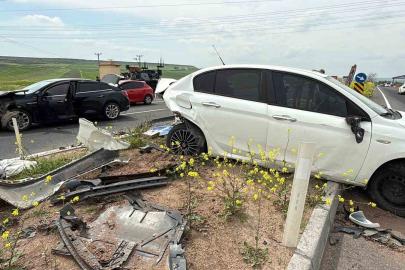 Diyarbakır’da trafik kazası: 3’ü çocuk 5 yaralı