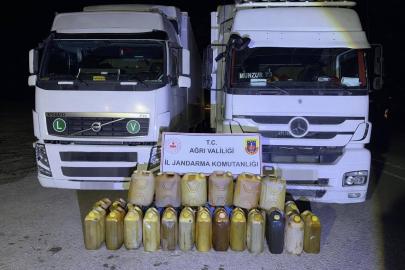 Doğubayazıt’ta kaçak akaryakıt operasyonu: 2 gözaltı