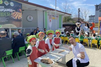 ’Dünya Pide Günü’nde Çarşamba pidesi miniklerle buluştu