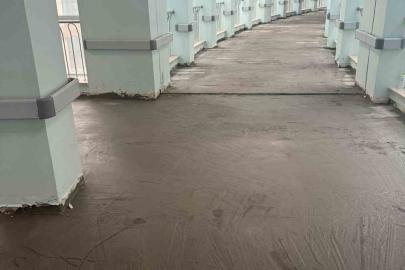 Düzce’de hijyenik ortam için zeminler yenileniyor