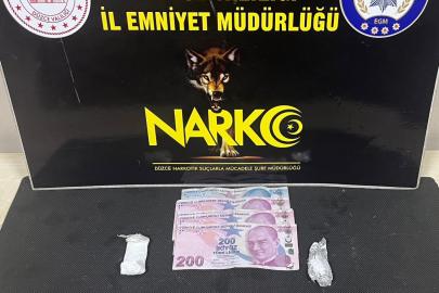Düzce’de uyuşturucu ticareti yapan 1 kişi tutıklandı
