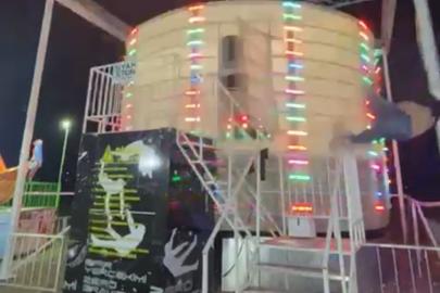 Edirne’deki lunapark faciasının dehşet anları kamerada