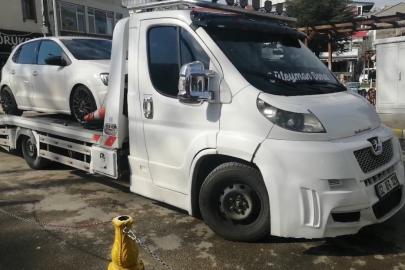 Egzoz patlatan araca 16 bin TL ve trafikten men cezası