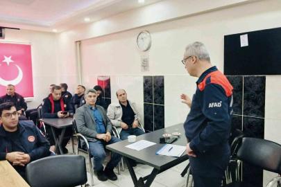 Elazığ’da KBRN tehditlerine karşı itfaiye personeline eğitim