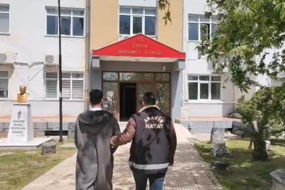 Erzin’de aranan şahıs yakalandı