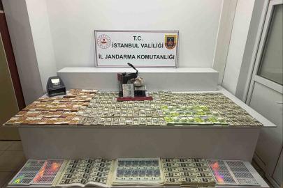 Esenler’de sahte para operasyonu: Milyonlarca sahte döviz ele geçirildi