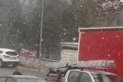 Eskişehir’e nisan ayında kar sürprizi