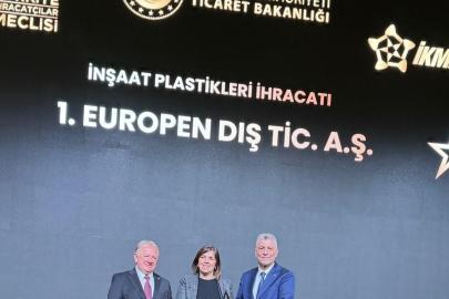 Europen’e büyük onur: İhracat şampiyonluğu ödülünü Bakan Ömer Bolat takdim etti