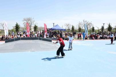 Eyyübiye’de kaykay turnuvası