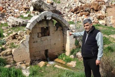 Gaziantep’te kar ve yağmur bereketi: Tarihi çeşmelerden su akmaya başladı