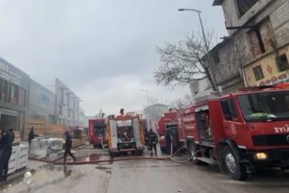 Gaziantep’te kereste imalathanesinde yangın