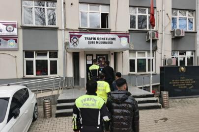 Gaziantep’te konvoy yapan 3 sürücüye 272 bin TL ceza