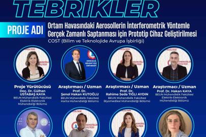 Geleceğin Hava Ölçüm Teknolojisi Projesine TÜBİTAK’tan Destek