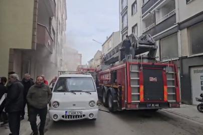 Gelibolu’da apartmanda çıkan yangın korkuttu