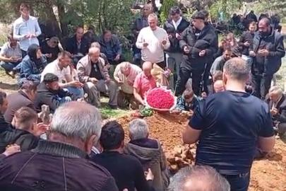 Gelin çiçeği, damadın mezarına konuldu