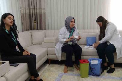 Gercüş’te sağlık ekiplerinden köy köy "aşı" seferberliği