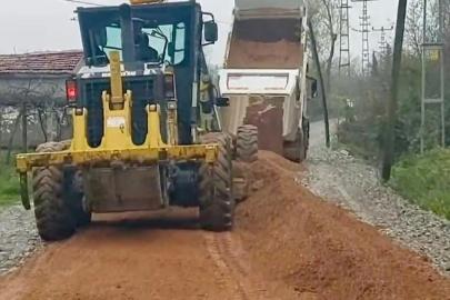 Gerze grup yolları modernize ediliyor