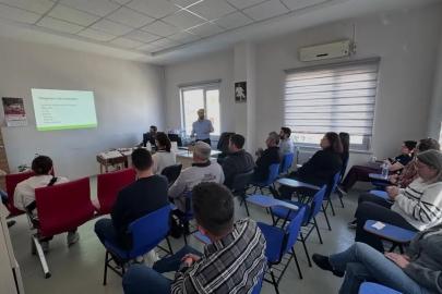 Gerze’de sağlık personeline yangın ve afet bilinci eğitimi