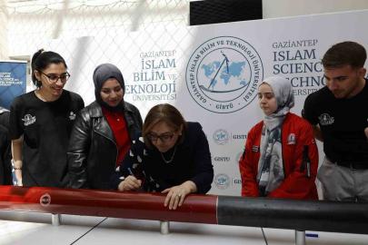 GİBTÜ teknoloji takımları Başkan Şahin’den tam not aldı