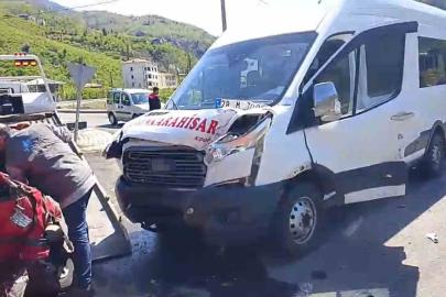Giresun’da trafik kazaları: 1 ölü, 6 yaralı