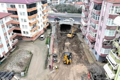 Gölcük Ulaşlı’da inşa edilen alt geçit projesiyle ulaşım kesintisiz hale gelecek