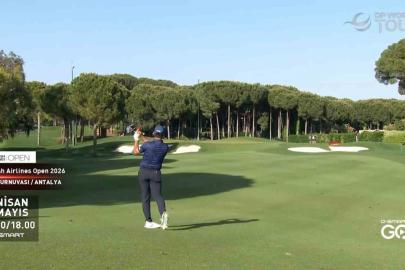 Golfün yıldızları Antalya’da