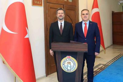 Görev süresi biten Macaristan Büyükelçisinden Vali Akbıyak’a veda ziyareti