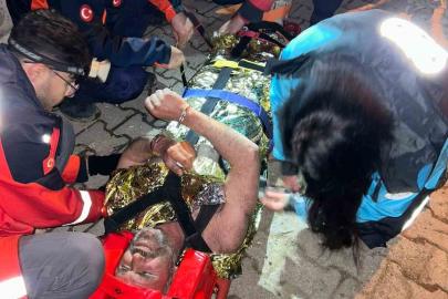 Gümüşhane’de kayıp şahıs dere yatağında sağ olarak bulundu