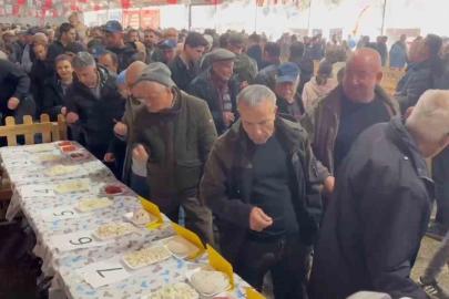 Halk jüri oldu, en iyi keçi peynirini vatandaş seçti