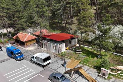 Harabeye dönen Soğuksu Milli Parkı’nda eksikliklerin giderilmesi için çalışmalar sürüyor