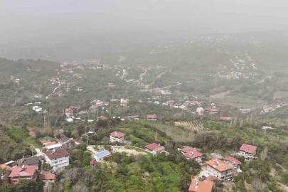 Hatay’da çöl tozu etkisini sürdürüyor